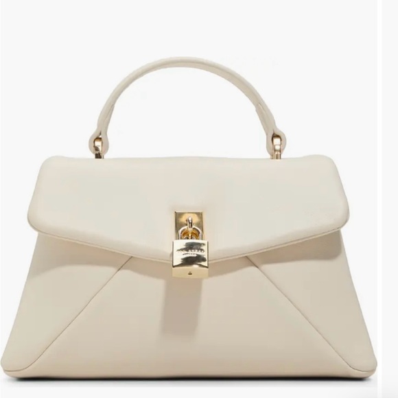 $275 Retail NWOT Ted Baker mini top handle shoulder bag with Gold Accents - Picture 1 of 16